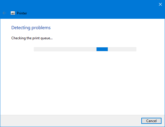 printer troubleshooter windows 10