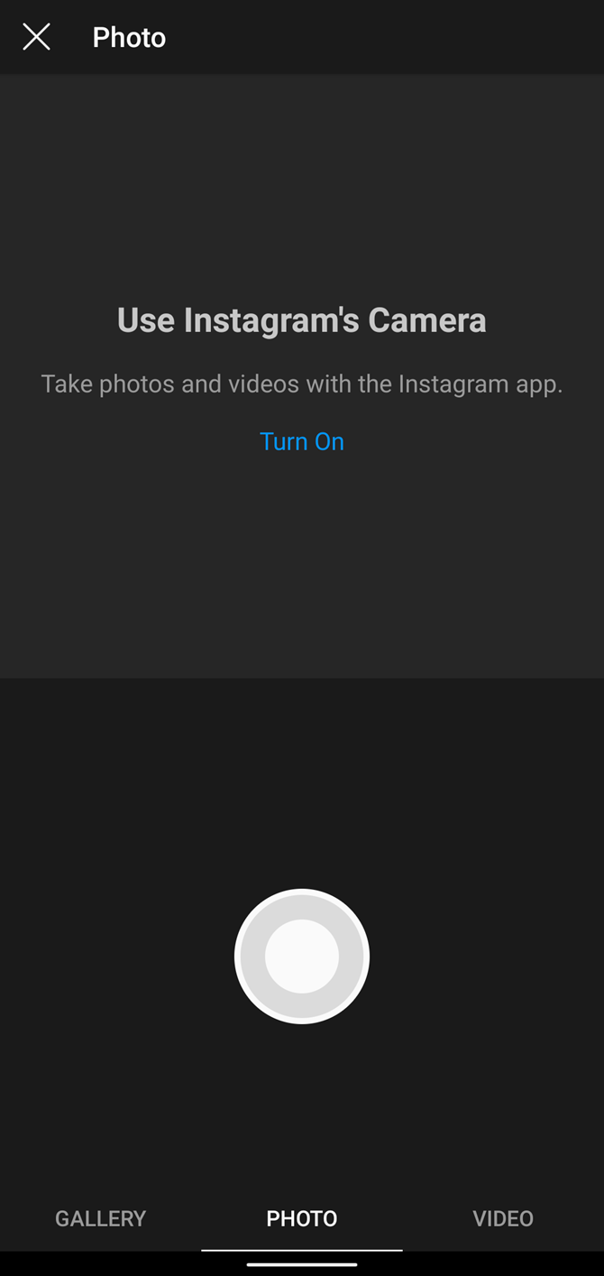 Android Instagram Camera Denied