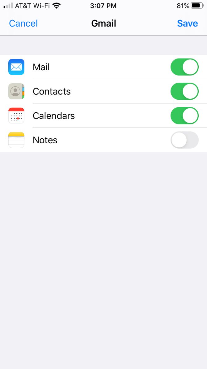 Add Gmail Account iPhone