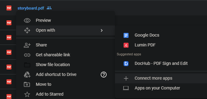 Google Drive Add Apps
