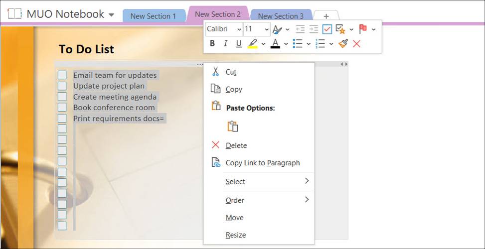 How To Use Onenote Templates For Project Management