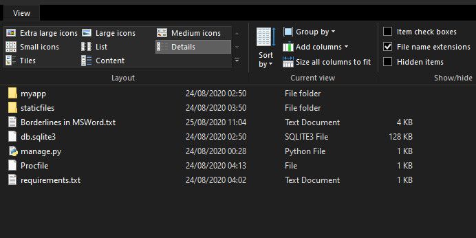 Removing the txt file extension from Procfile