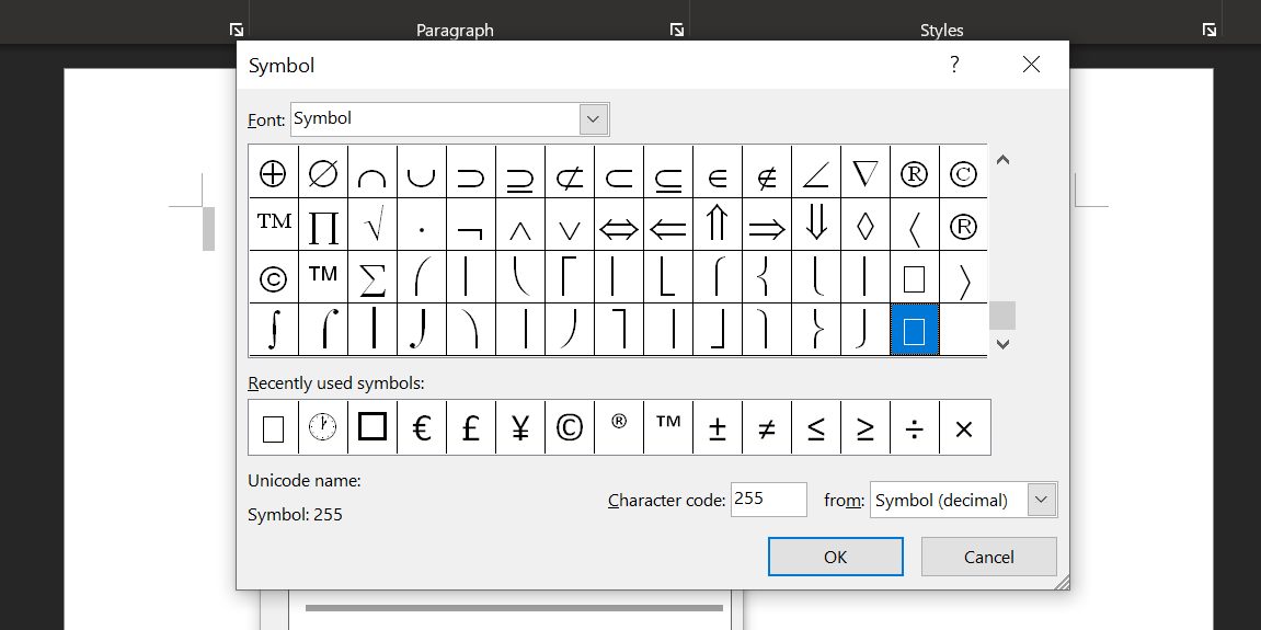 mac bullet point shortcut pages