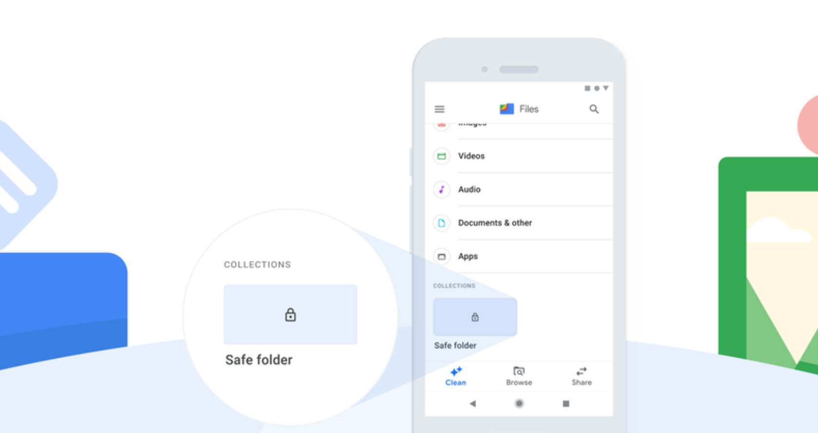 Google Files Safe Folder