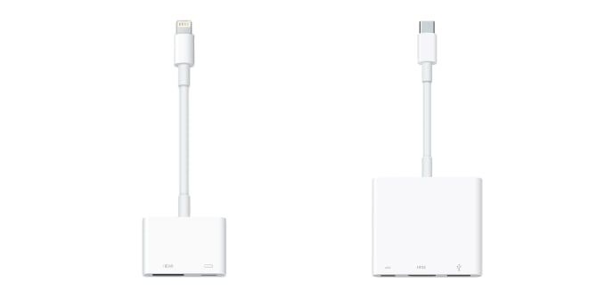 Apple's iPhone and iPad Pro AV adapters