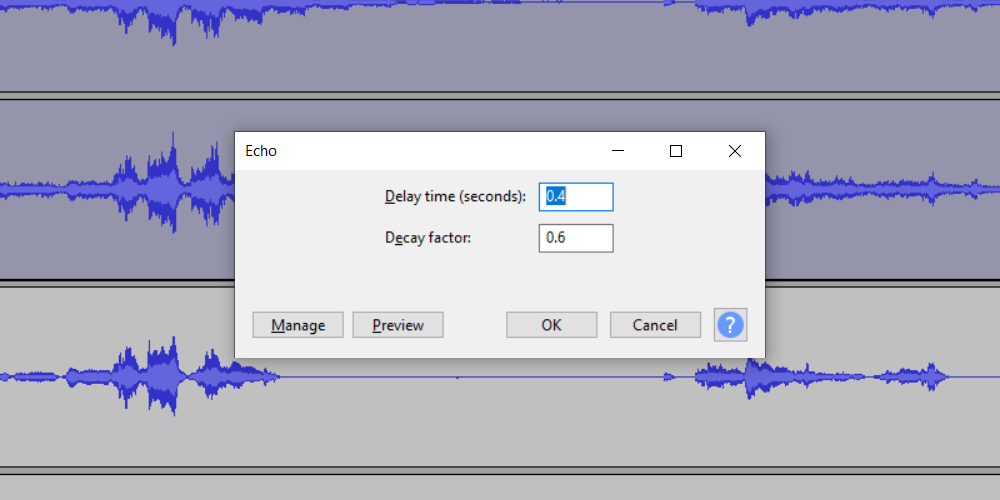 Create a robot vocal effect in Audacity