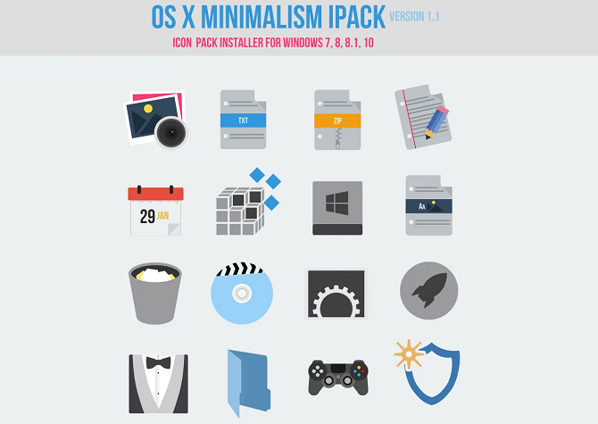 osx minimalism pack