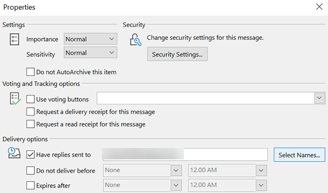 select reply to email in outlook