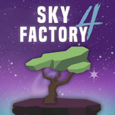 sky factory 4 modpack logo