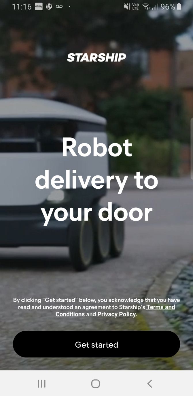 starship delivery robot app home