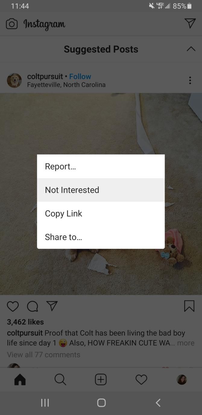 Instagram Now Suggests Posts to Keep You Scrolling Forever