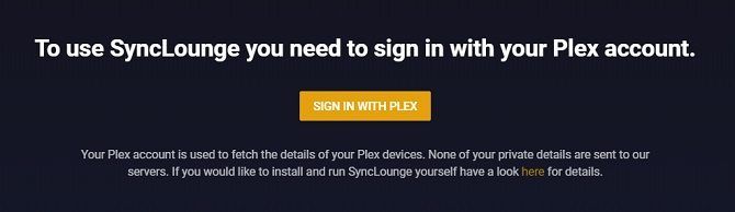 synclounge sign in plex