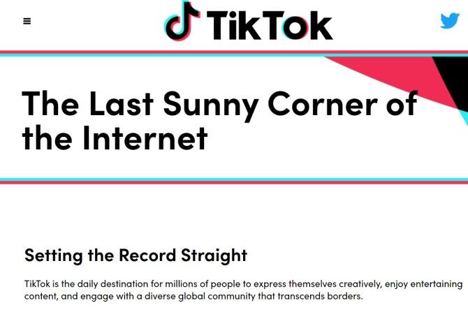 TikTok startet Site, um “den Rekord gerade zu stellen” - tiktok info hub news