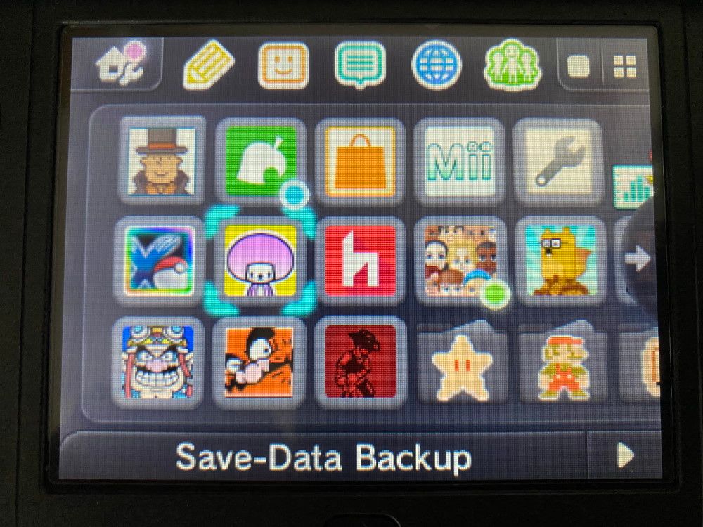 use 3ds s device to make a backup of a game without cheats
