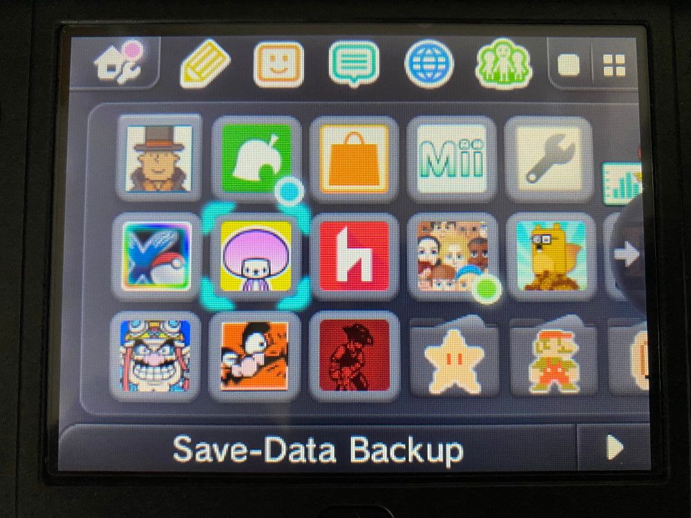 3DS Save Data Backup