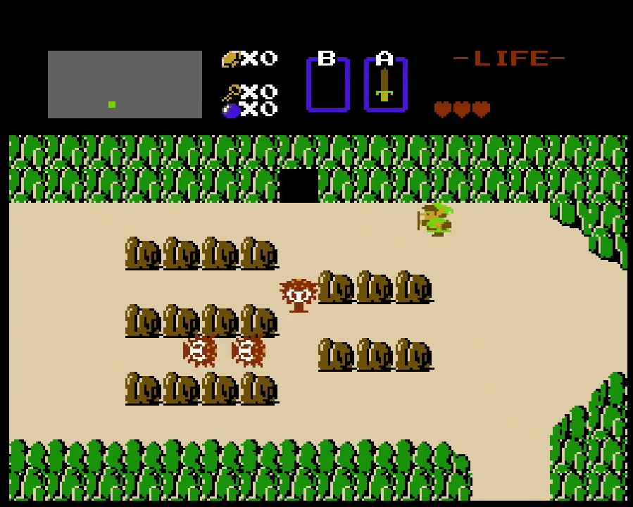 Legend of Zelda NES Screenshot