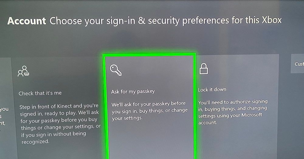 Xbox One Ask for Passkey - Come modificare la password di Xbox One e aggiungere una passkey