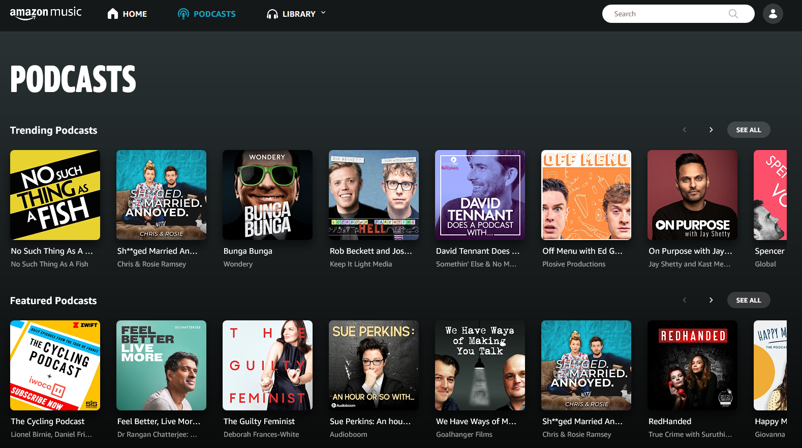 amazon music podcasts - I podcast sono ora in streaming su Amazon Music