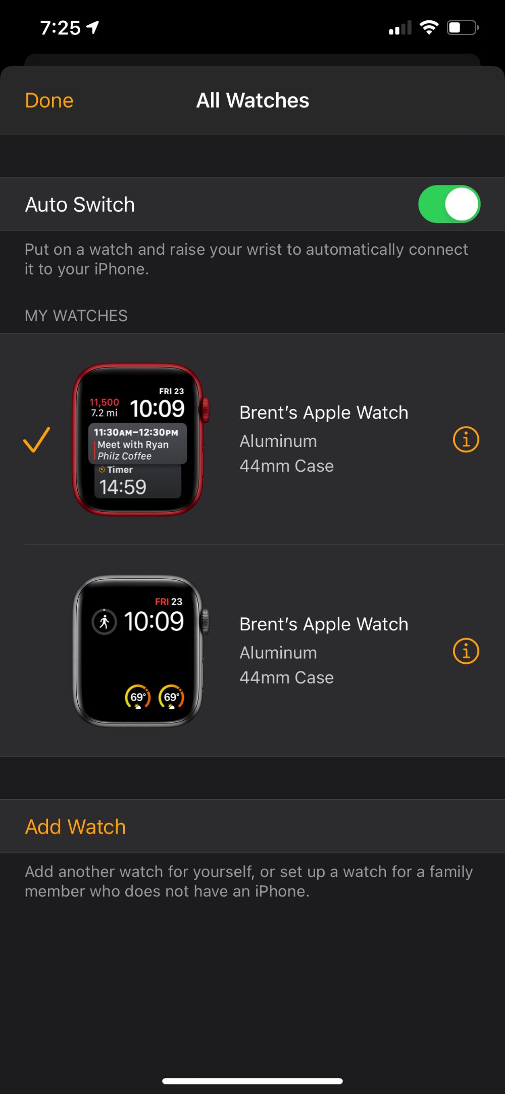 Apple Watch My Watches