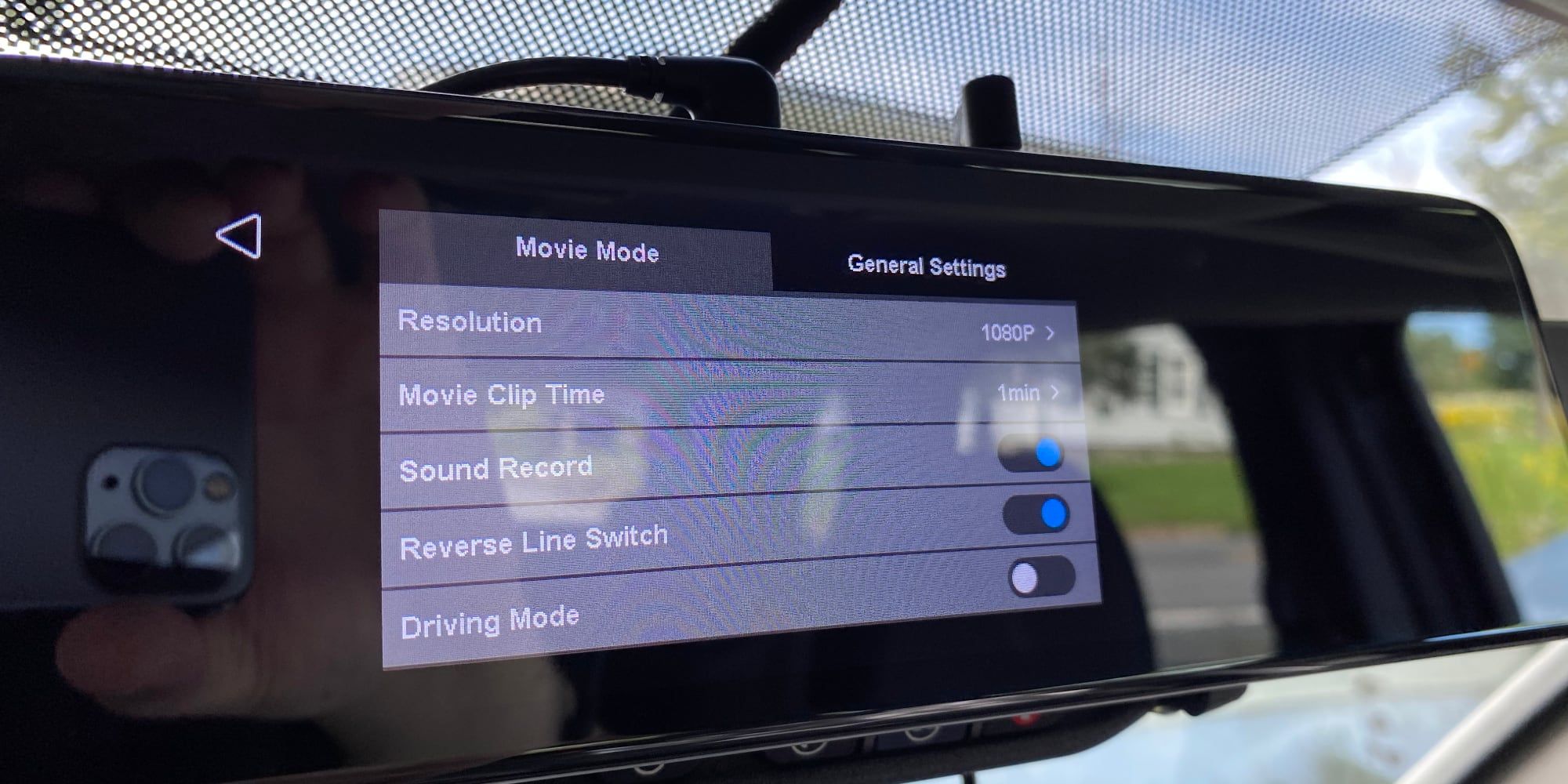 auto vox rear view camera not working