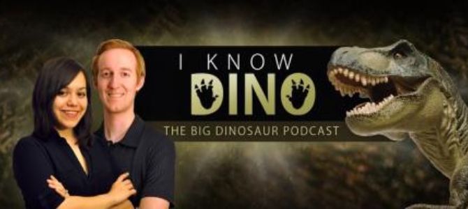 I Know Dino is a weekly podcast for dinosaur enthusiasts and casual fans both