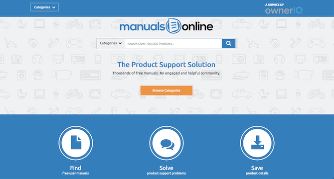 manualsonline - Come trovare un manuale di istruzioni gratuitamente online