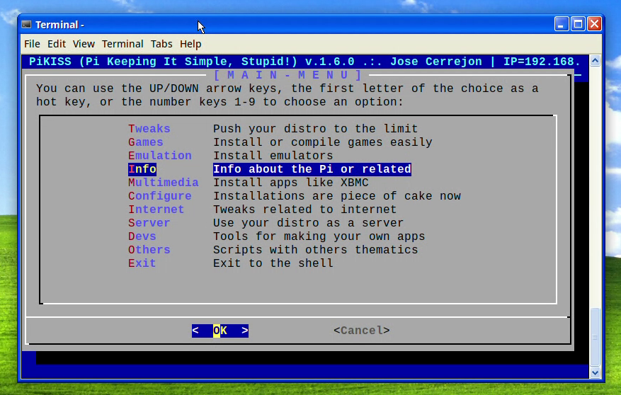 PiKISS Raspberry Pi script installer