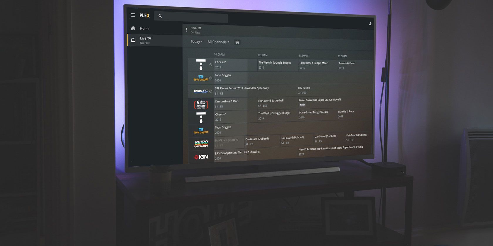 plex tv website