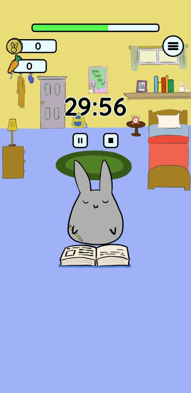 Study Bunny Study Planner App Timer