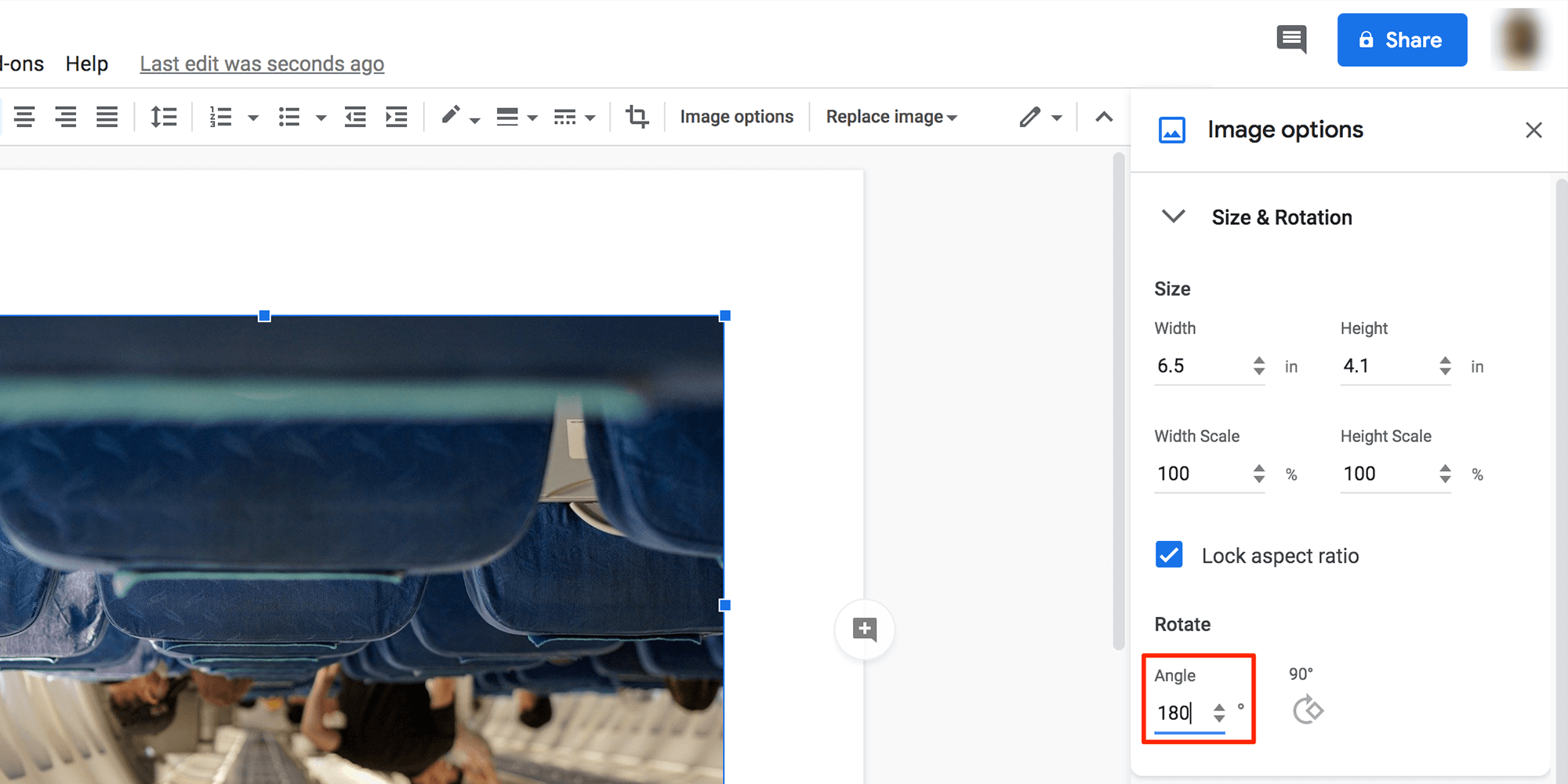How to Turn a Photo Upside Down in Word, Apple Pages, and Google Docs