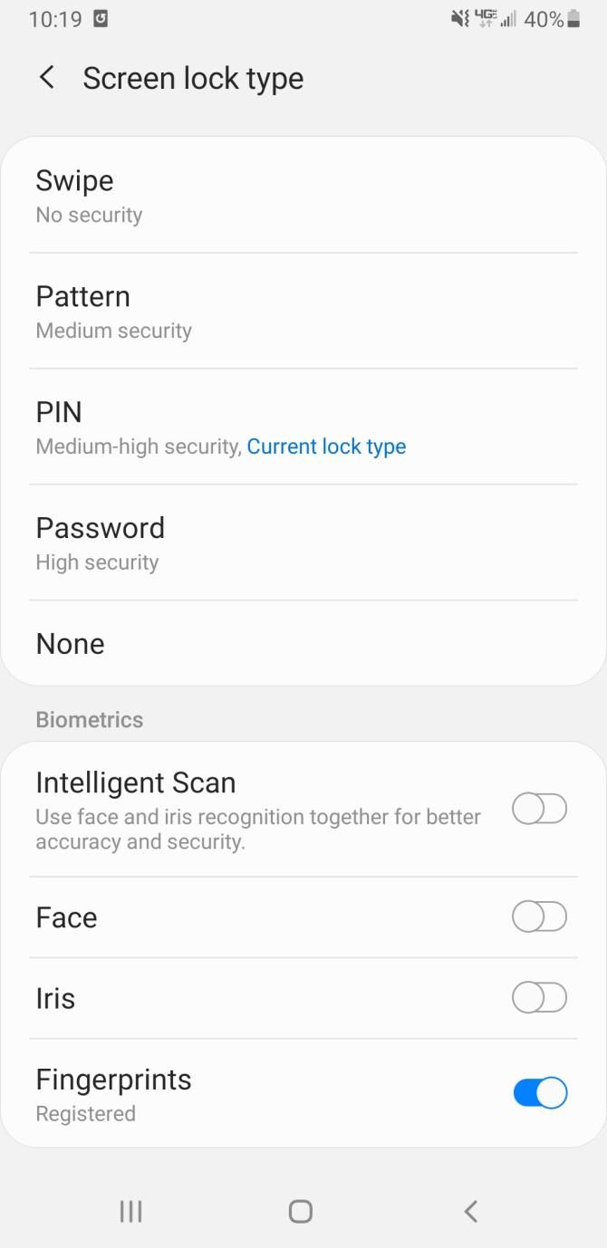 Venmo Phone Security Settings