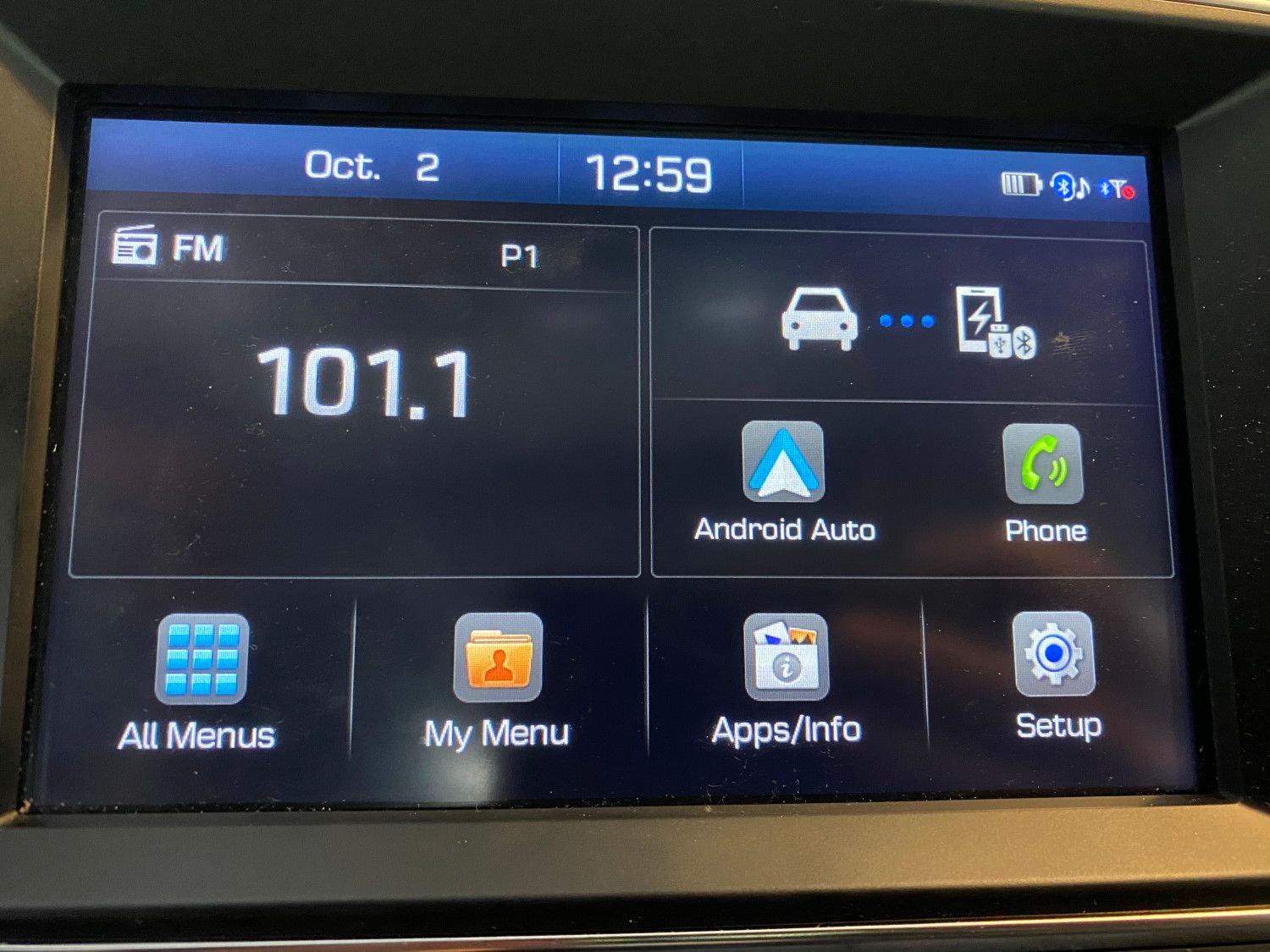 Android Auto Hyundai Screen