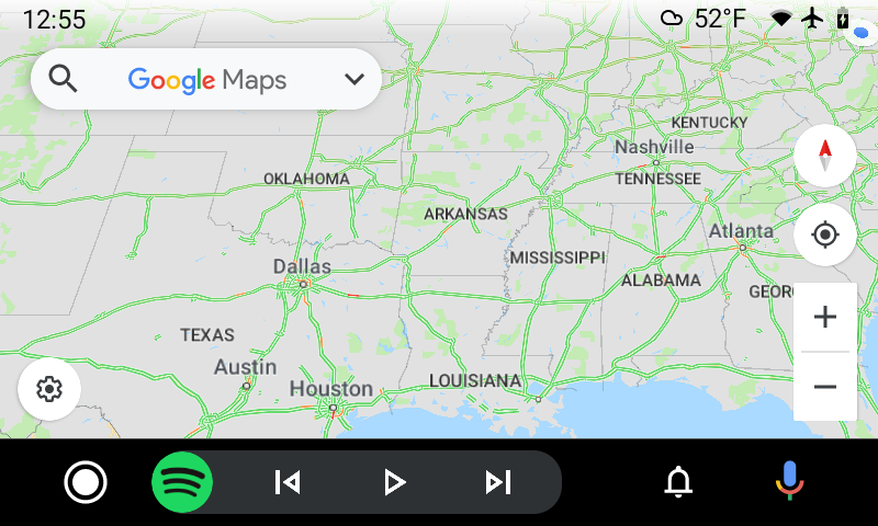 Android Auto Navigation Car