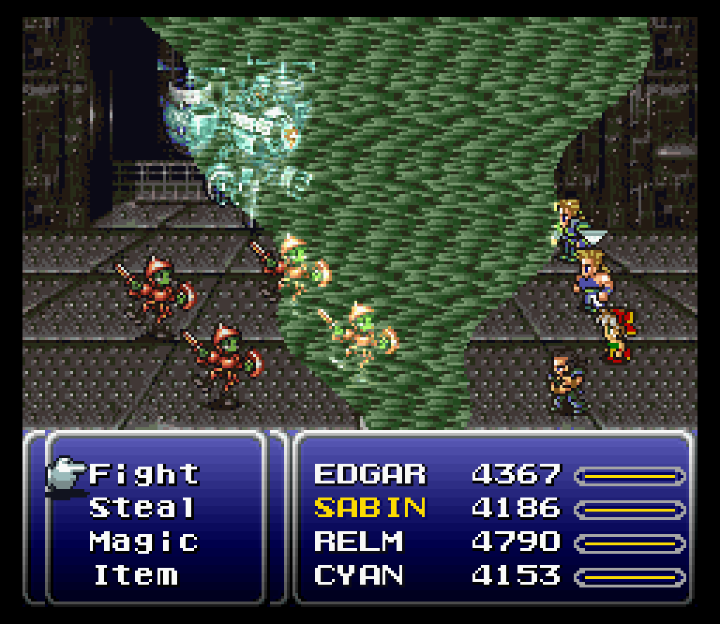 Final Fantasy Battle Screenshot