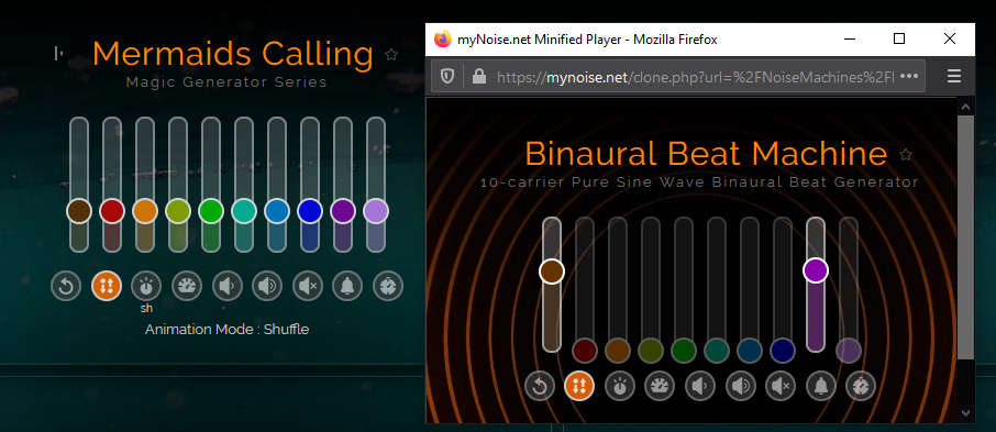 mynoise binaural beats