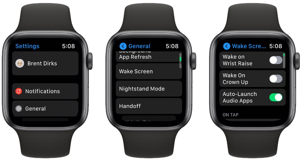 So sparen und verlängern Sie die Akkulaufzeit auf der Apple Watch: 13 Tipps - apple watch wake screen