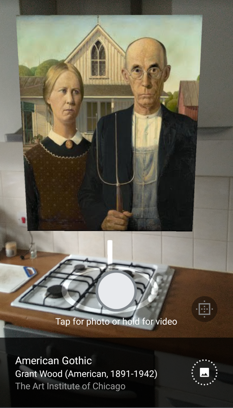 Art Projector American Gothic