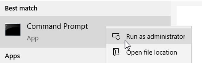 Run CHKDSK from Command Prompt