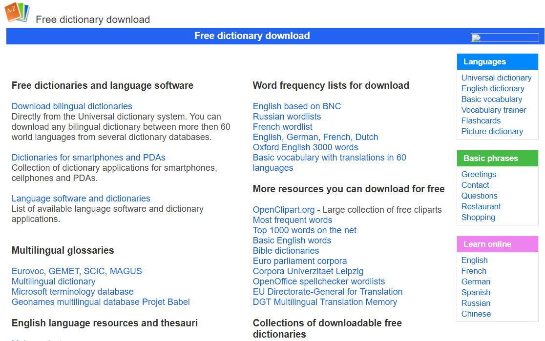 spanish dictionary app for mac