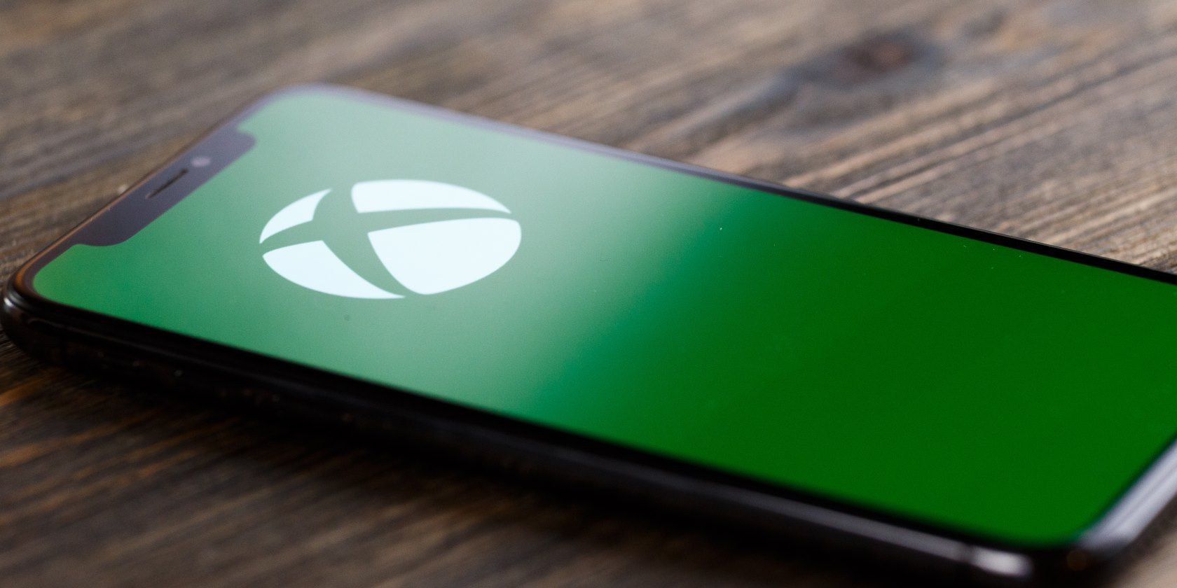the Xbox logo on a phone