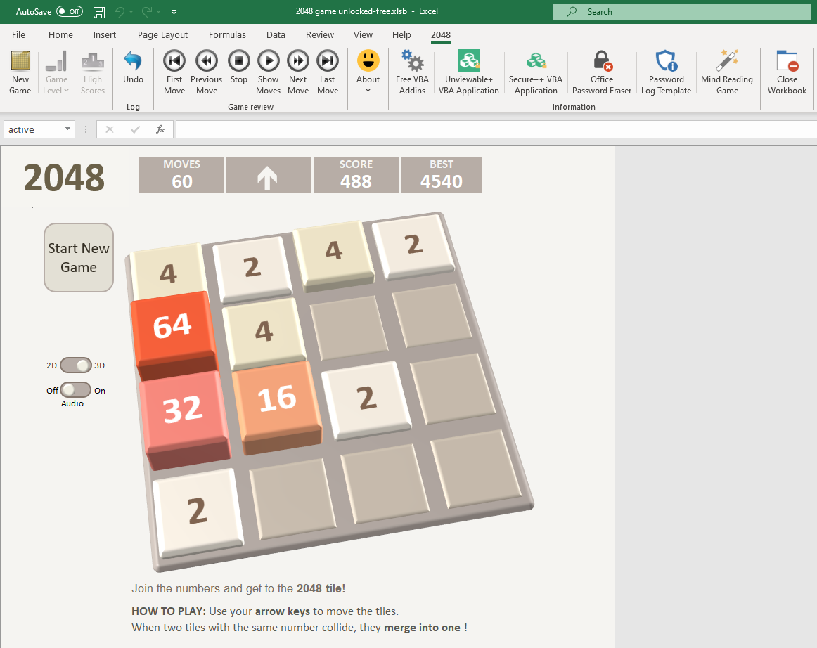 8 Iconic Games Recreated in Microsoft Excel