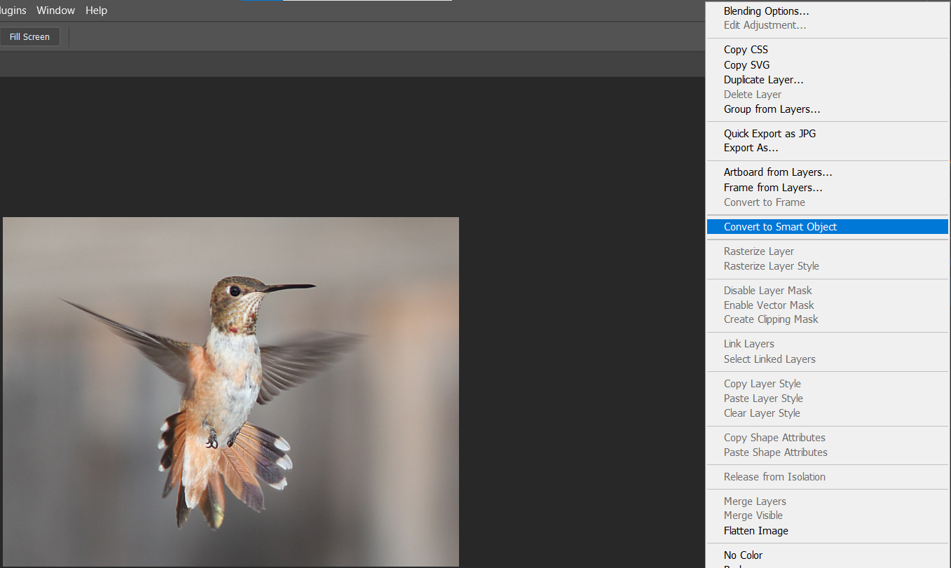 how to resize a layer in photoshop in 4