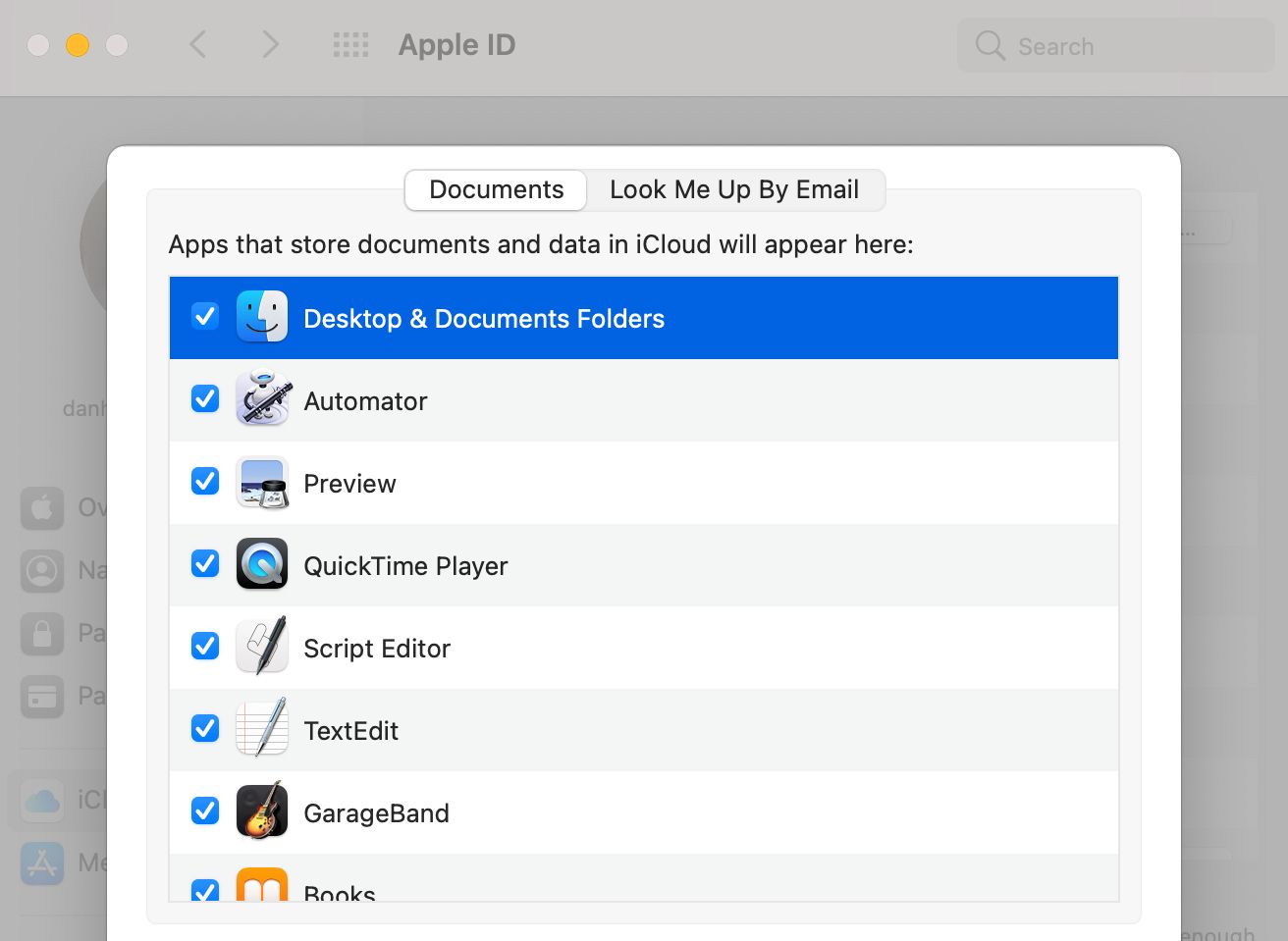 mac sync folder to icloud