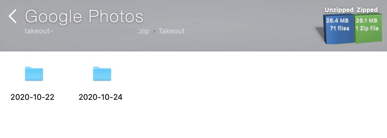 Google Takeout Photos Folders