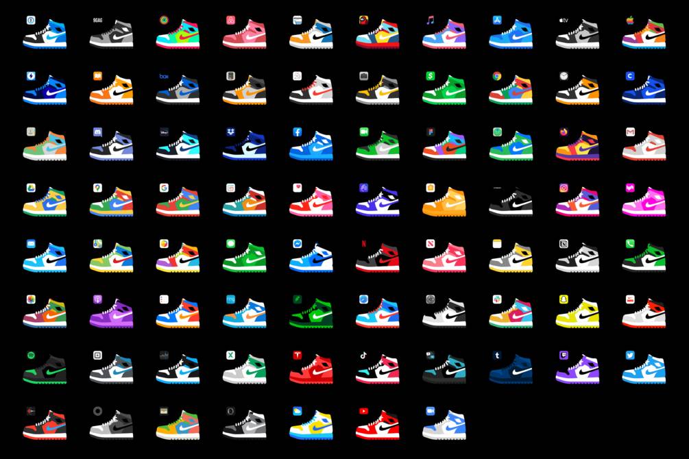 Nike 트레이너 응용 프로그램 아이콘