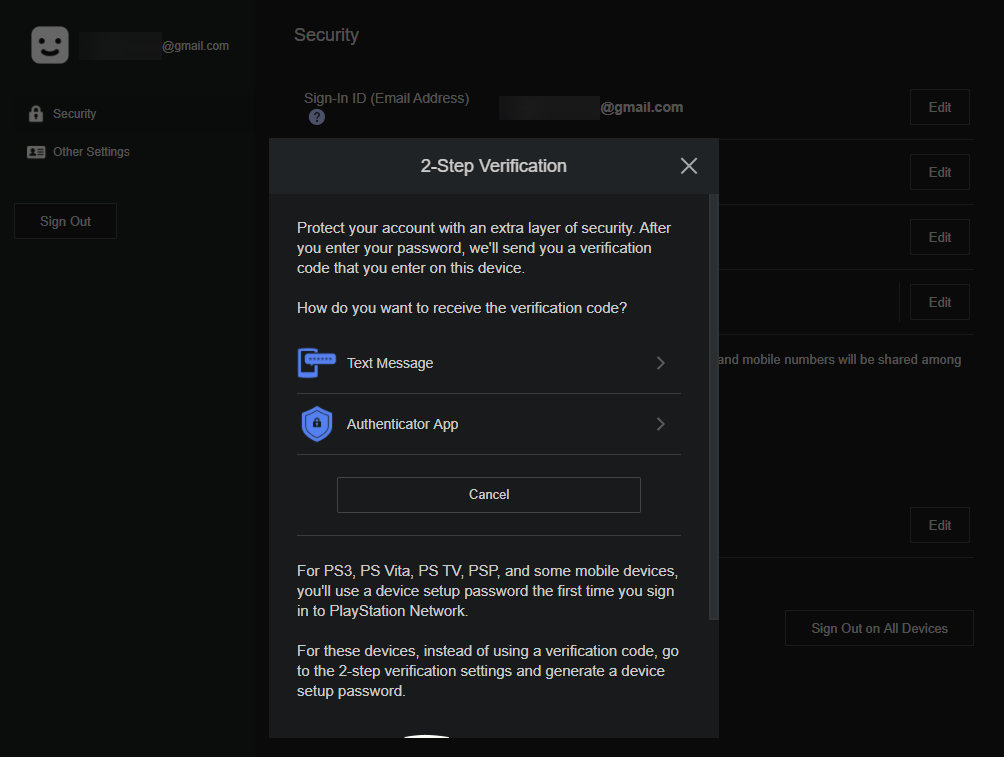 How To Set Up Two Step Verification On Psn How To Set Up Two Step Verification On Psn