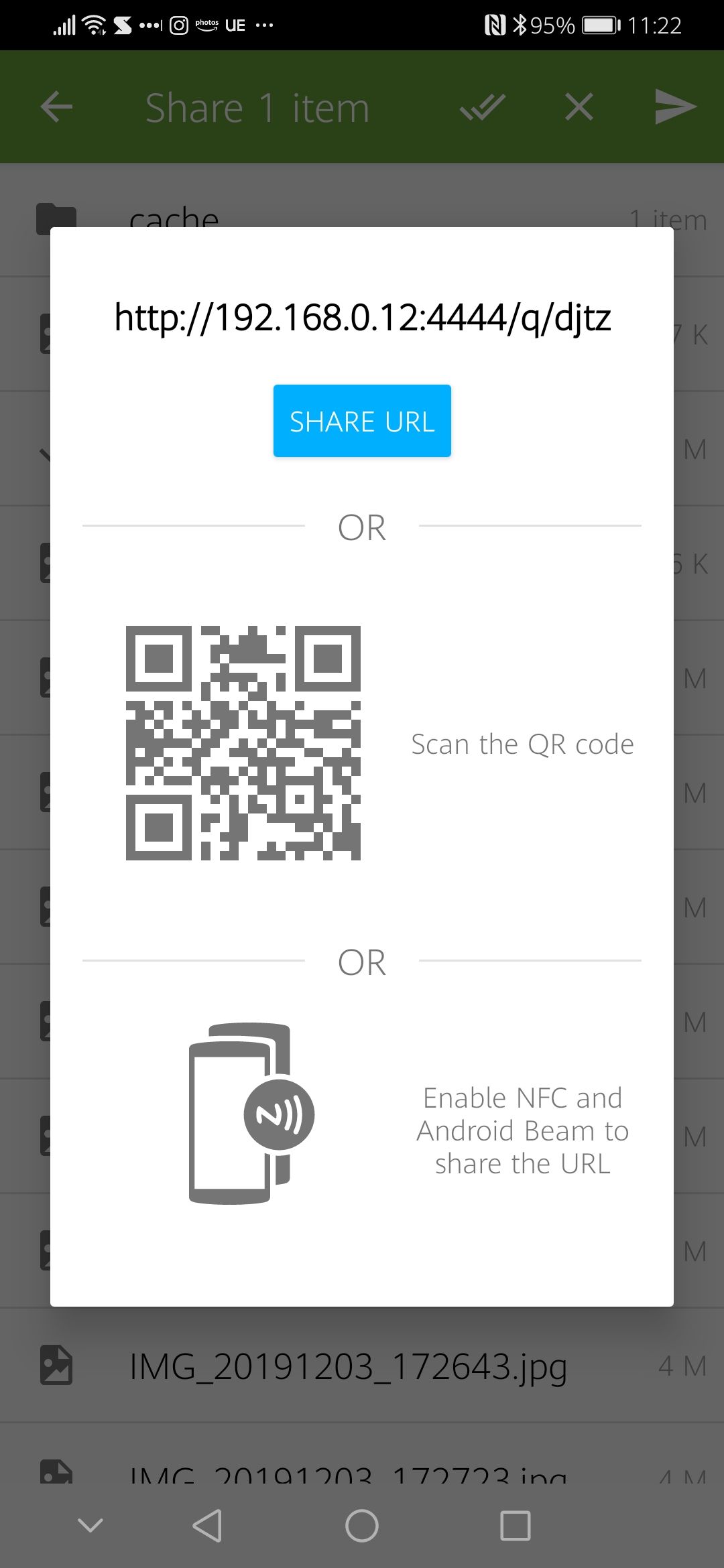 Sweech for Android QR code