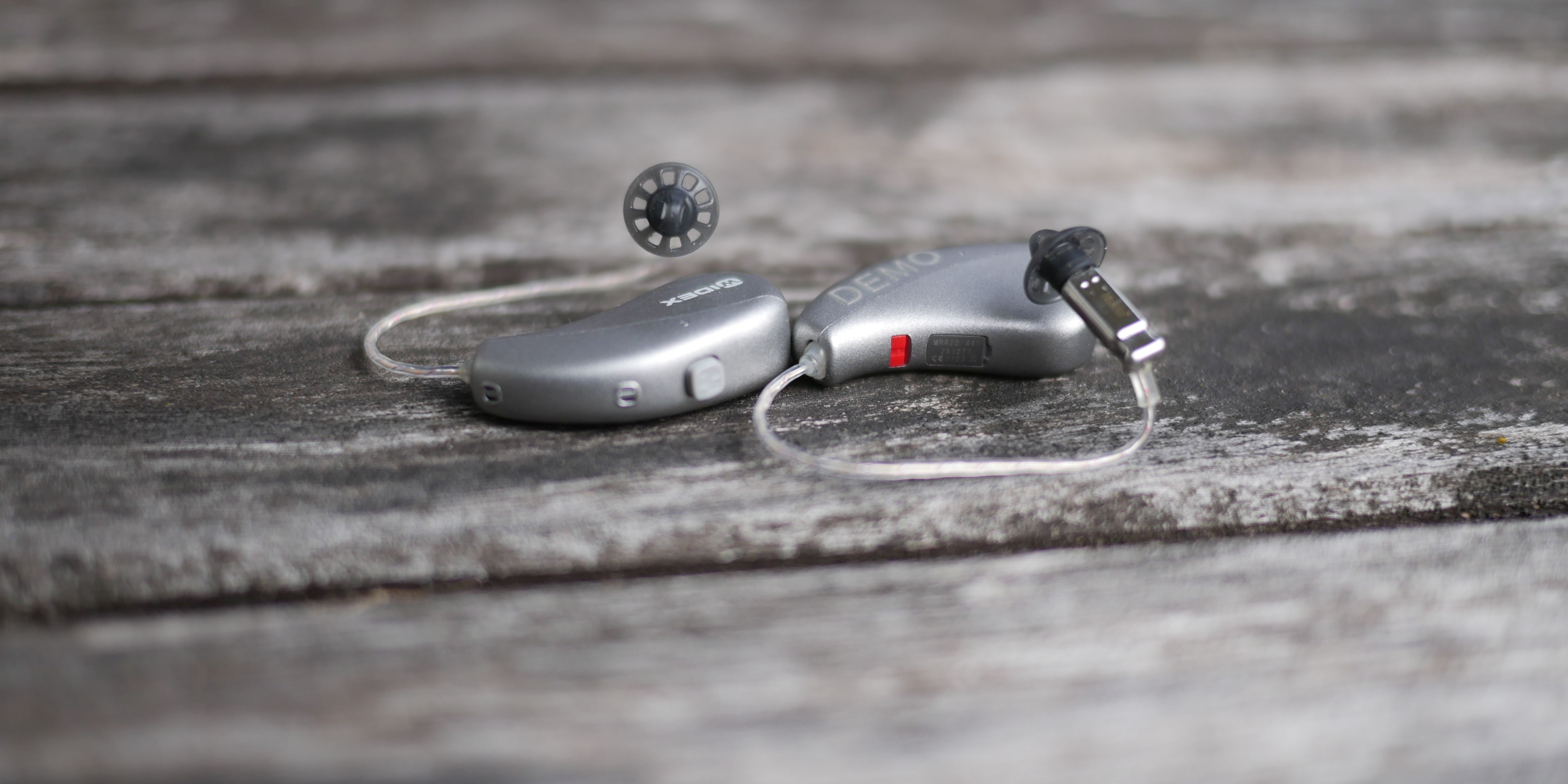 Widex MOMENT hearing aids close-up