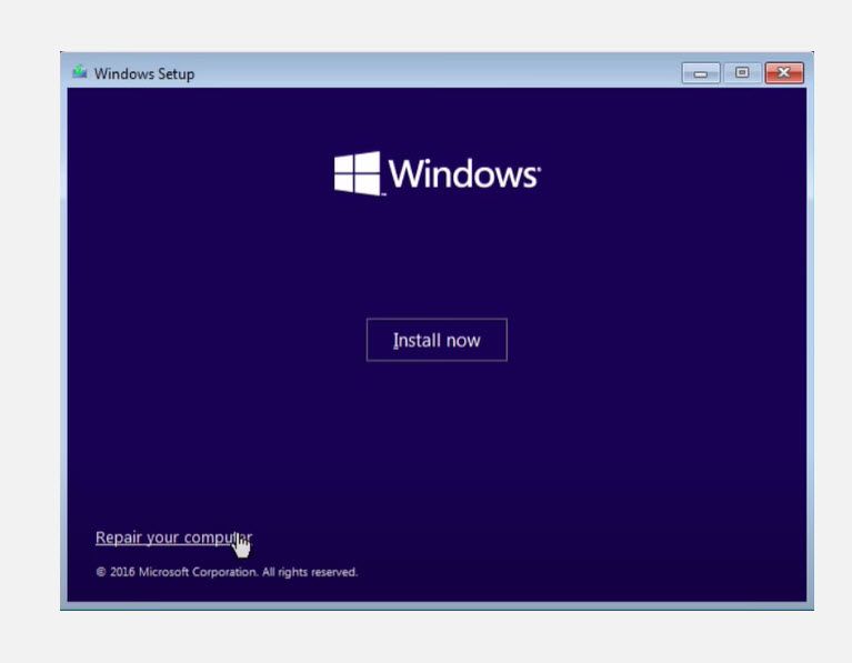 Windows Perbaiki Layar Komputer Anda