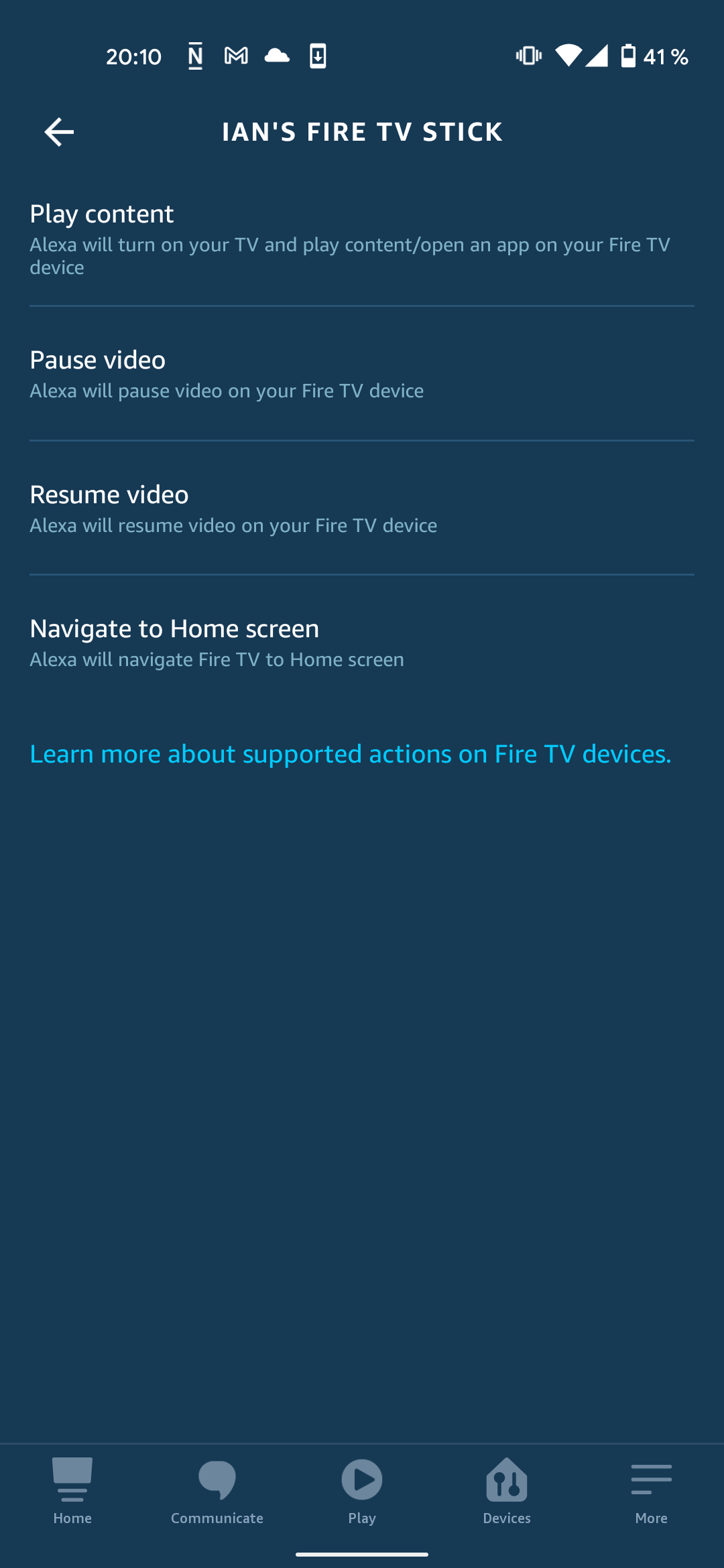 Alexa app Fire TV 2